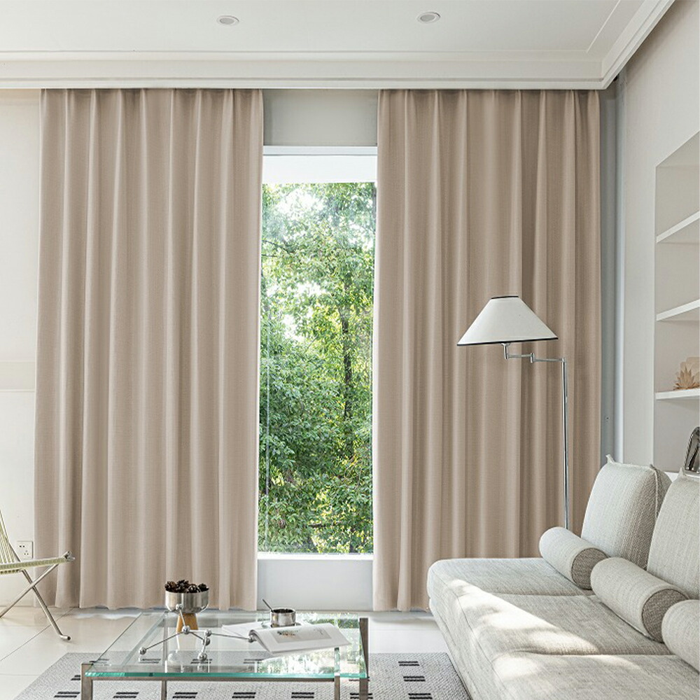 楽天市場】100％遮光 カーテン 2枚セット 幅100/150/200cm × 丈90