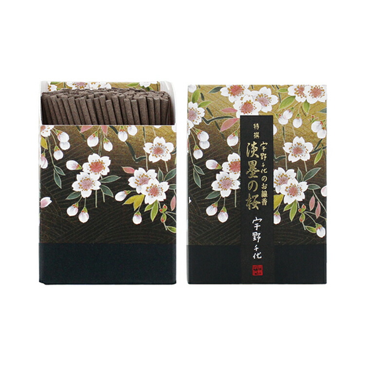 【7/19~7/26 ★お買い物マラソン対象商品 !! ポイント10倍 ! 商品10%OFF! 】宇野千代のお線香 特撰淡墨の桜 ミニ 線香 贈答用 お盆 お供え 寒中見舞い 普段使い 仏前線香 FUNE 感動葬儀。|感動葬儀。フューネ葬儀仏事サロン