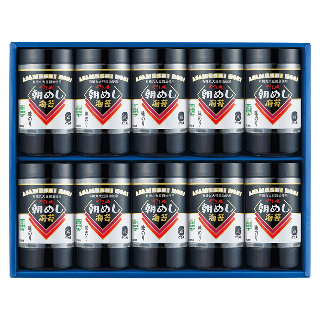 卓上味付海苔ギフト 朝めしカップ10本詰G ギフト 海苔 日本製 セット 贈答 返礼 贈答 返礼 御供 御供え お供え お供え物 法事 香典返し 粗供養 4,475円