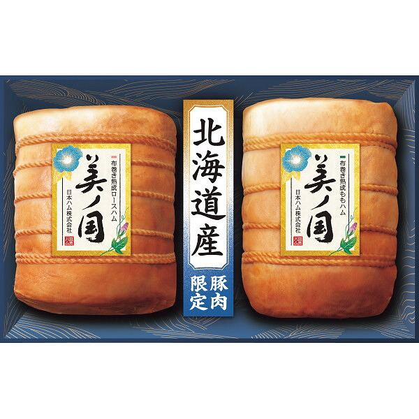 日本ハム　北海道　プレミアム　美ノ国 UKH-102 お中元 暑中見舞い 残暑見舞い 産地直送 食品 グルメギフト ギフト ご当地グルメ 人気 定番 おいしい 料理 飲食 セット 感謝｜香典法要お返し専門ギフトメモリー