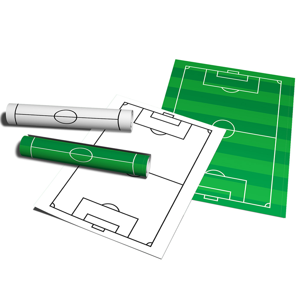 楽天市場 サッカーピッチ ポスター A3 2色から選べる コート フィールドでの作戦 戦術チェックに Fungoal