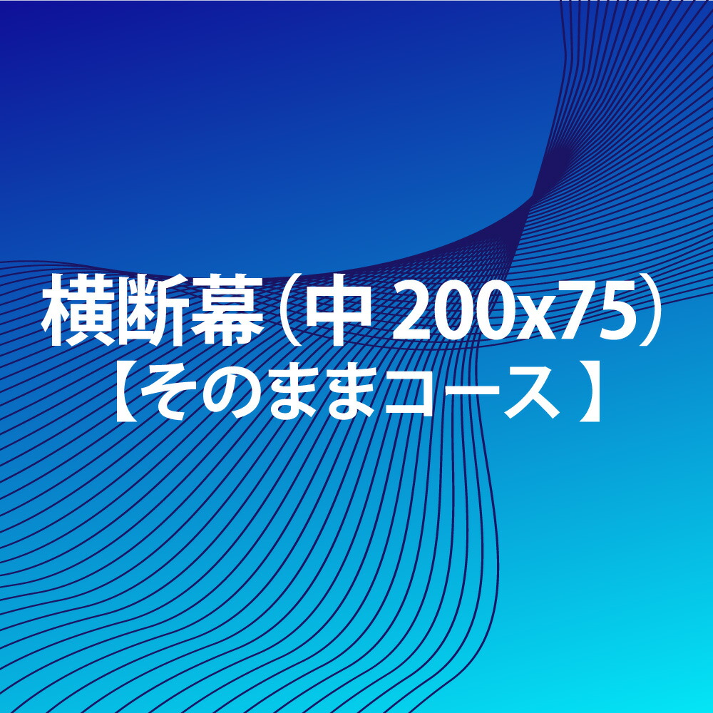 楽天市場 横断幕 かんたんコース 300x75 中 Fungoal