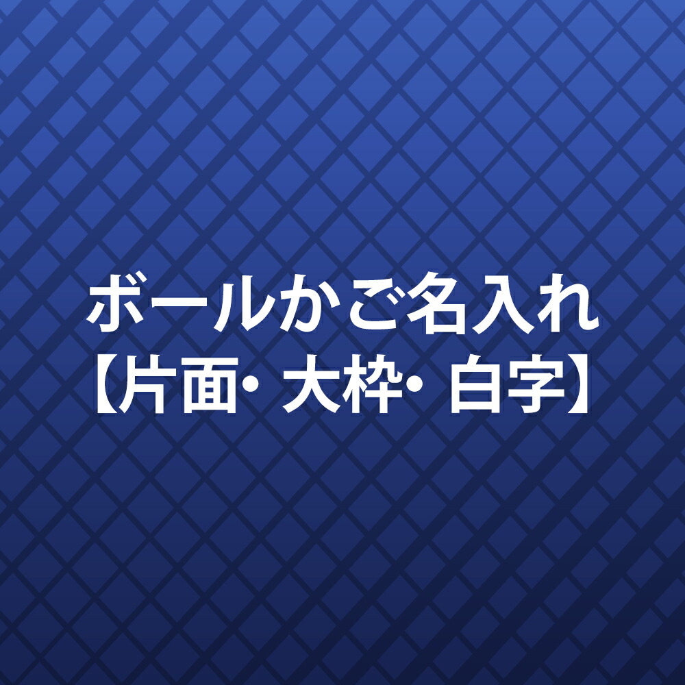 1410円 最新のデザイン ボールかご 名入れ 高品質 画像 ロゴ 対応 チーム名 企業名 団体名 スローガン