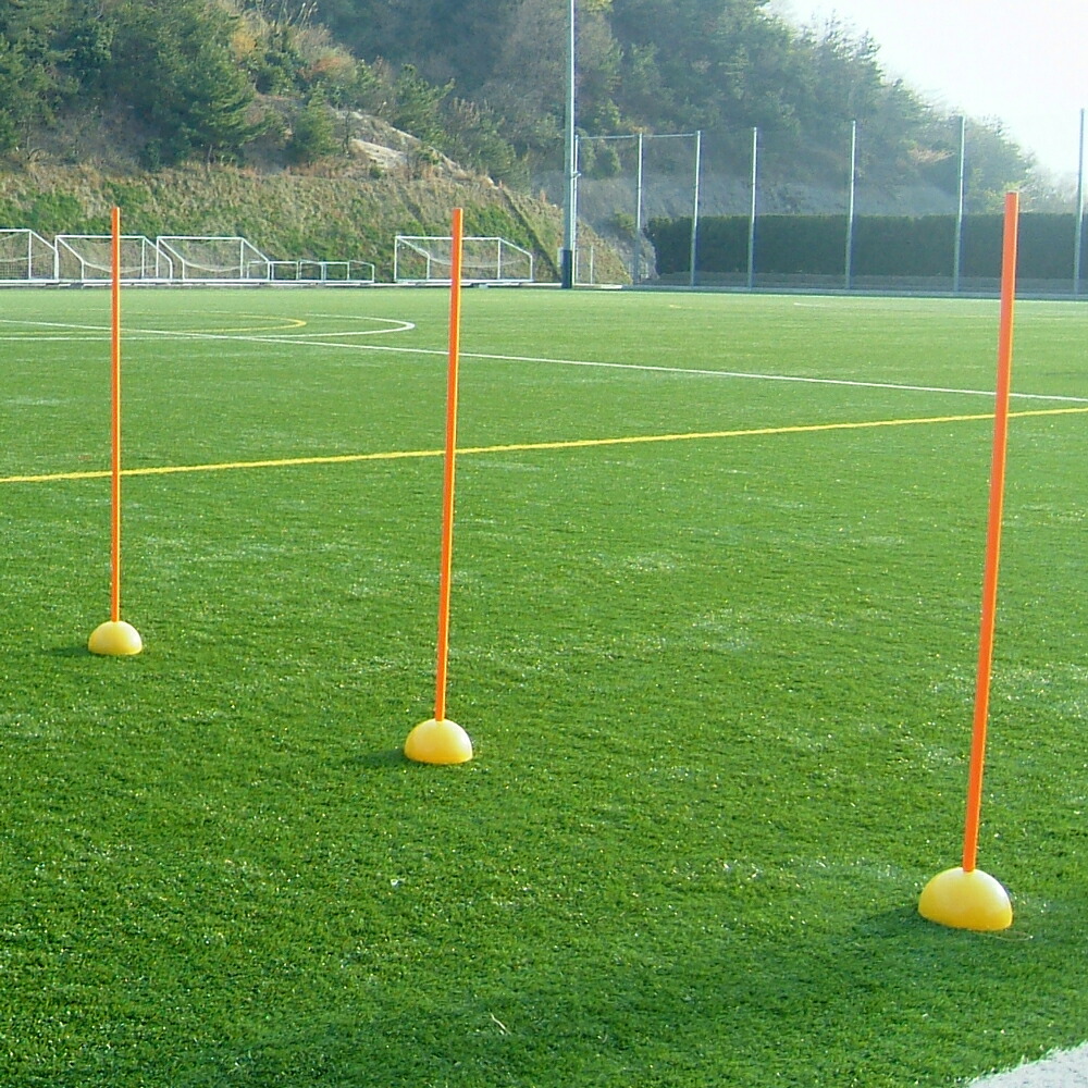 楽天市場 トレーニングポール 最長160cm 12本セット サッカー フットサル ハンドボールの練習に Fungoal