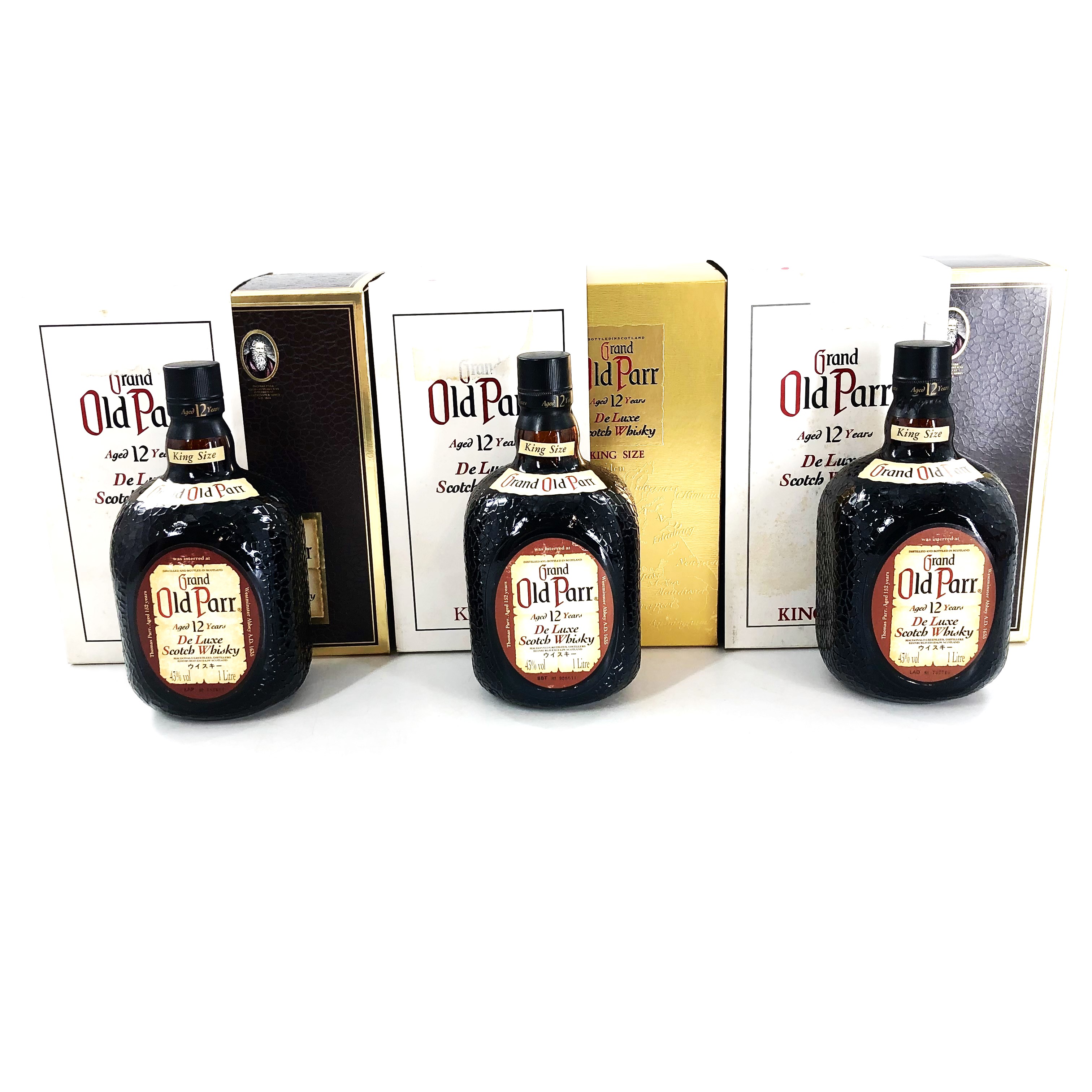 King of Scots & Grand Old Parr 12年ウイスキー オールドパー 12年