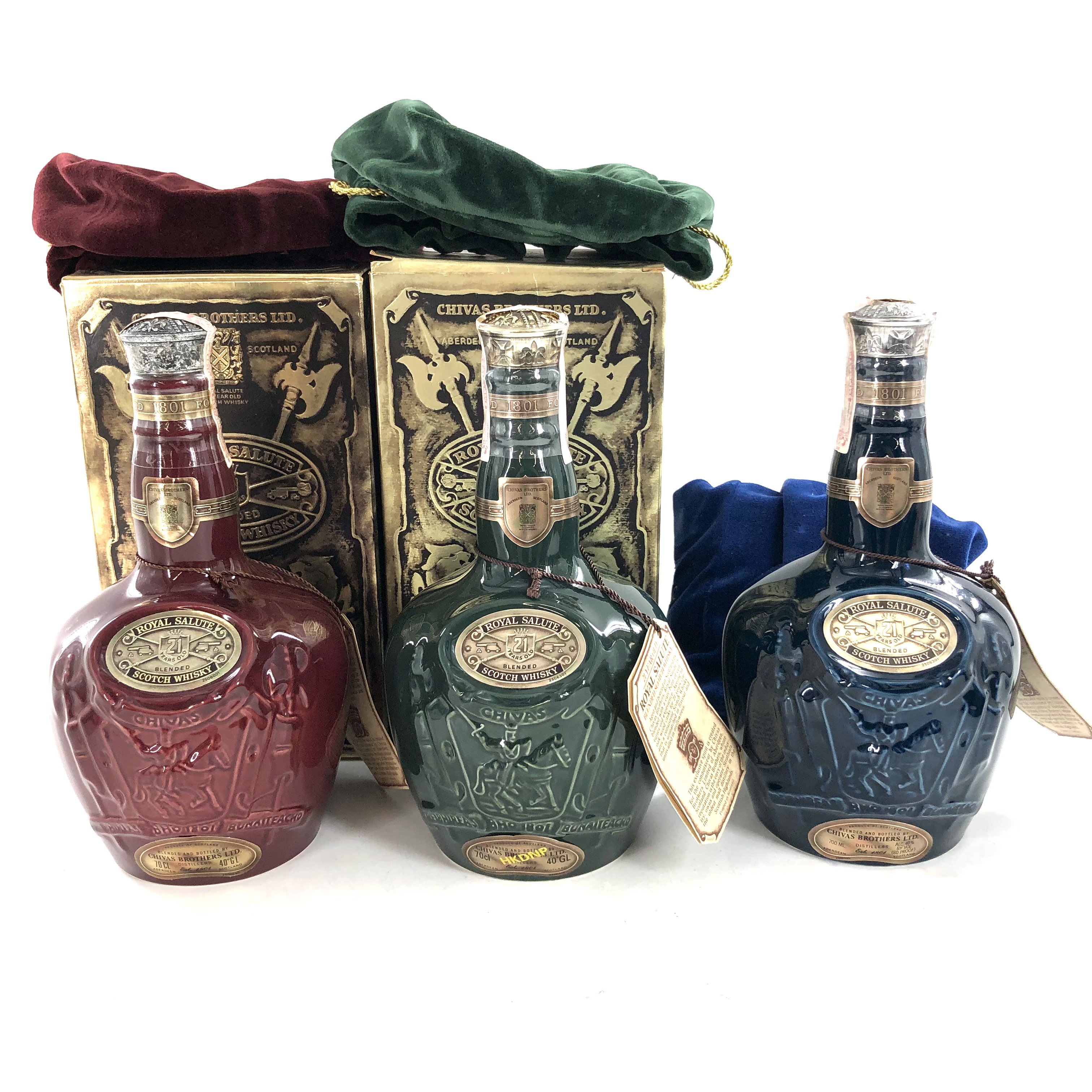 楽天市場】【未開栓】ROYAL SALUTE ロイヤルサルート 21年 茶 陶器