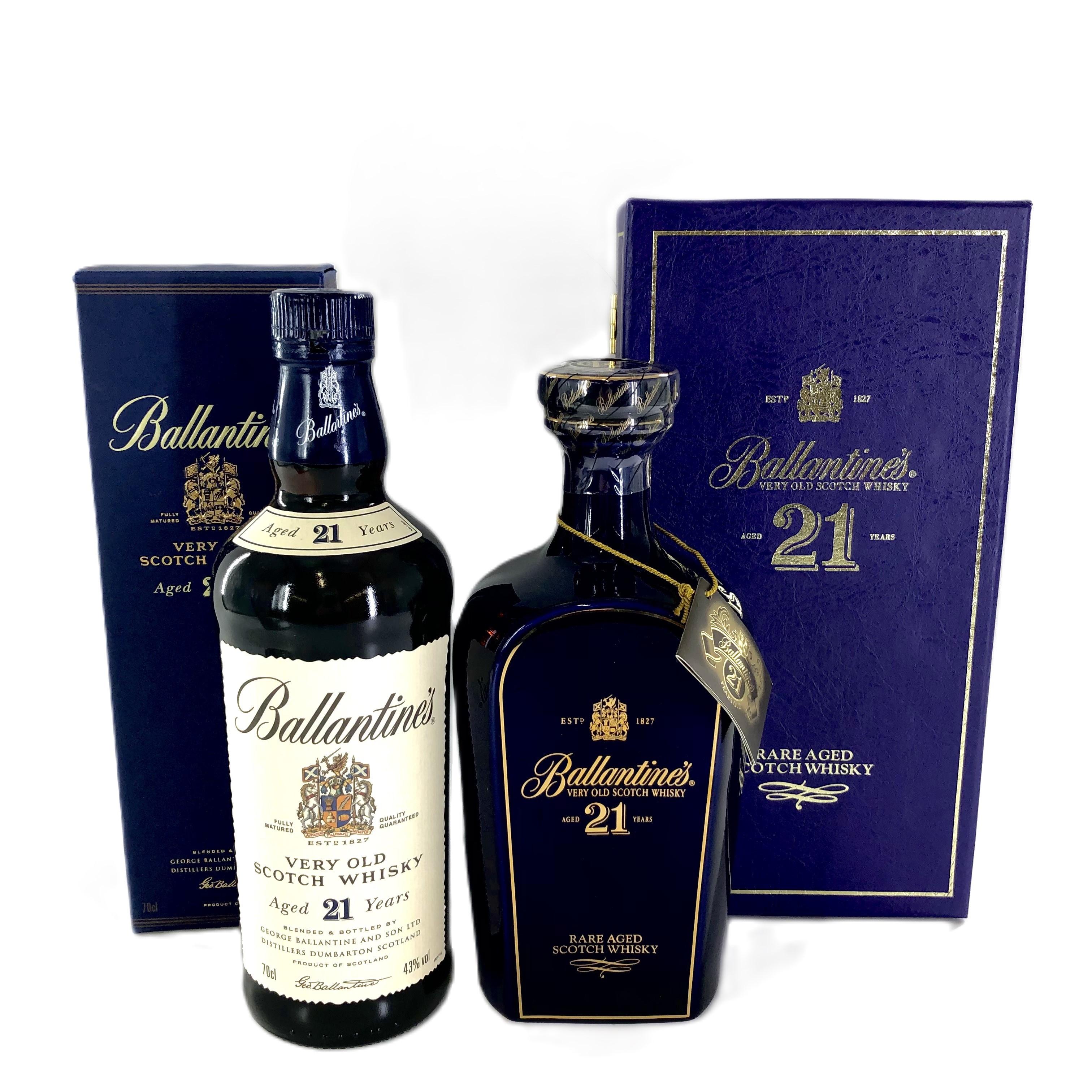 ウイスキー バランタイン 21年 陶器 700ml 1円～☆バランタイン 21年