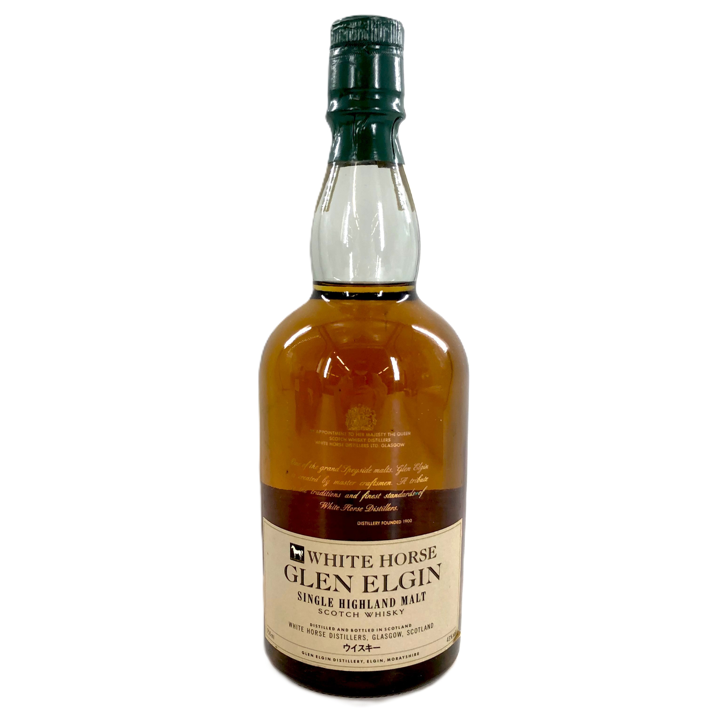 WHITE HORSE GLEN ELGIN シングルモルトウイスキー 楽天市場】【未開栓】WHITE HORSE GLEN ELGIN ホワイトホース グレン