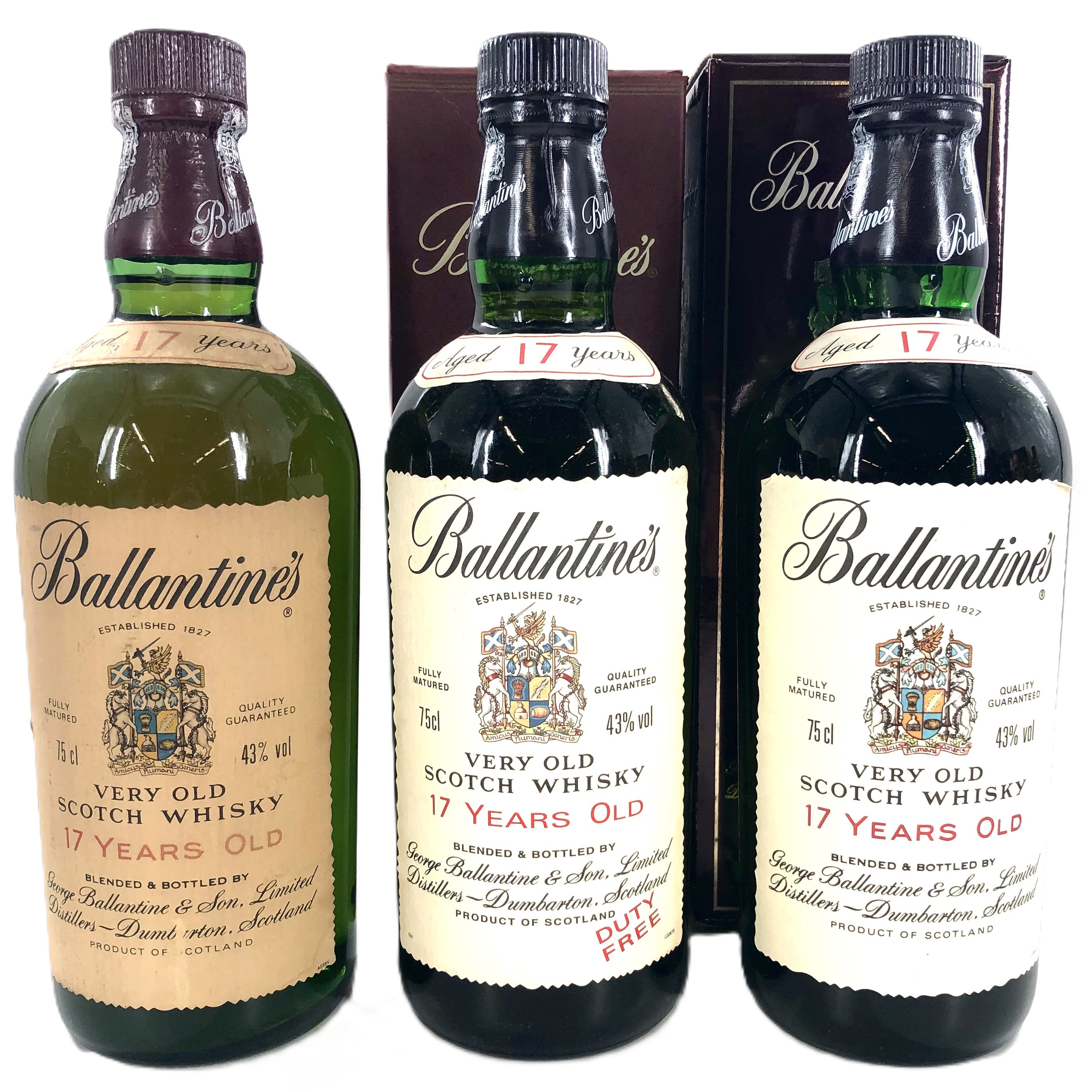 楽天市場】□免税店限定 オールドボトル□ バランタイン 17年 700ml 43