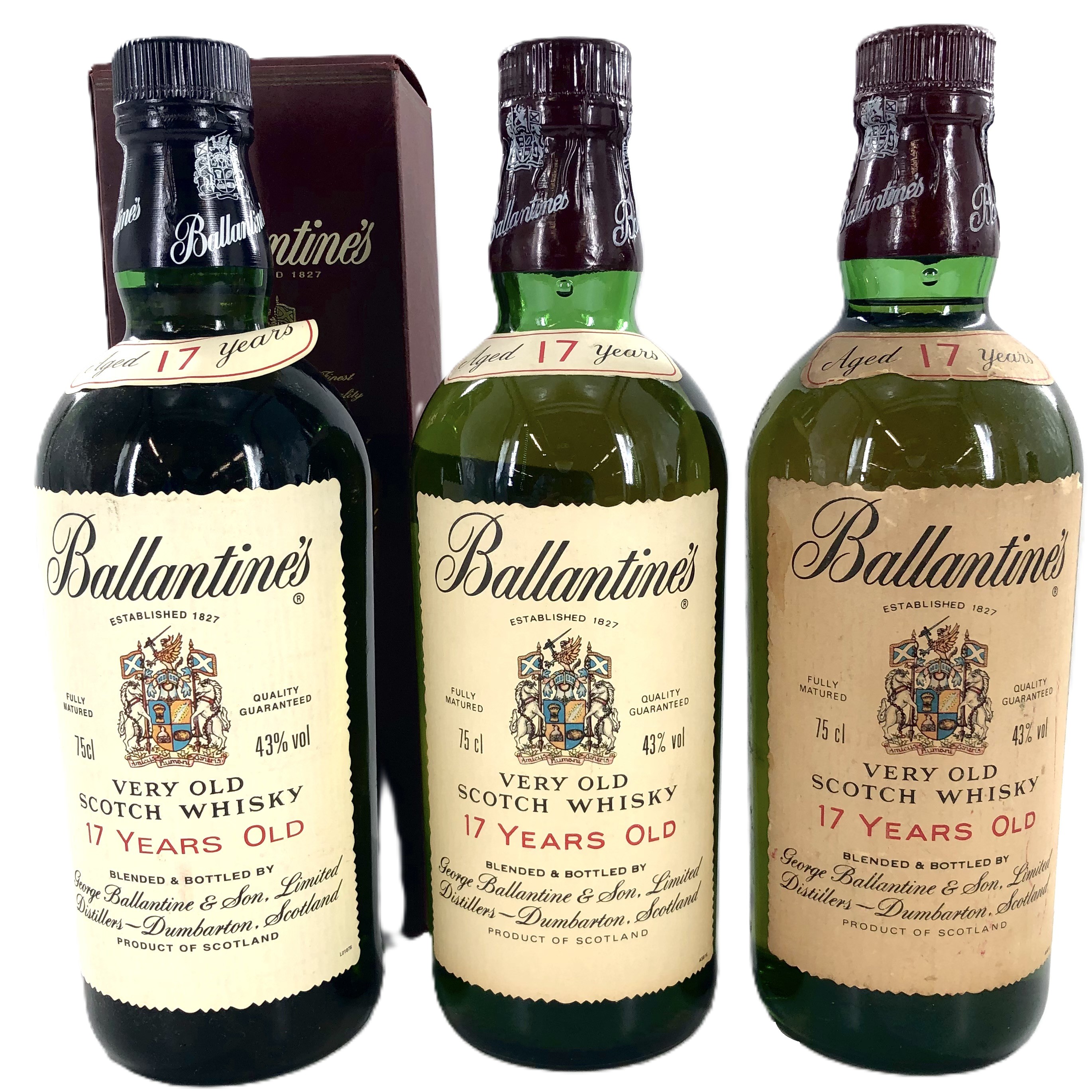 楽天市場】□免税店限定 オールドボトル□ バランタイン 17年 700ml 43