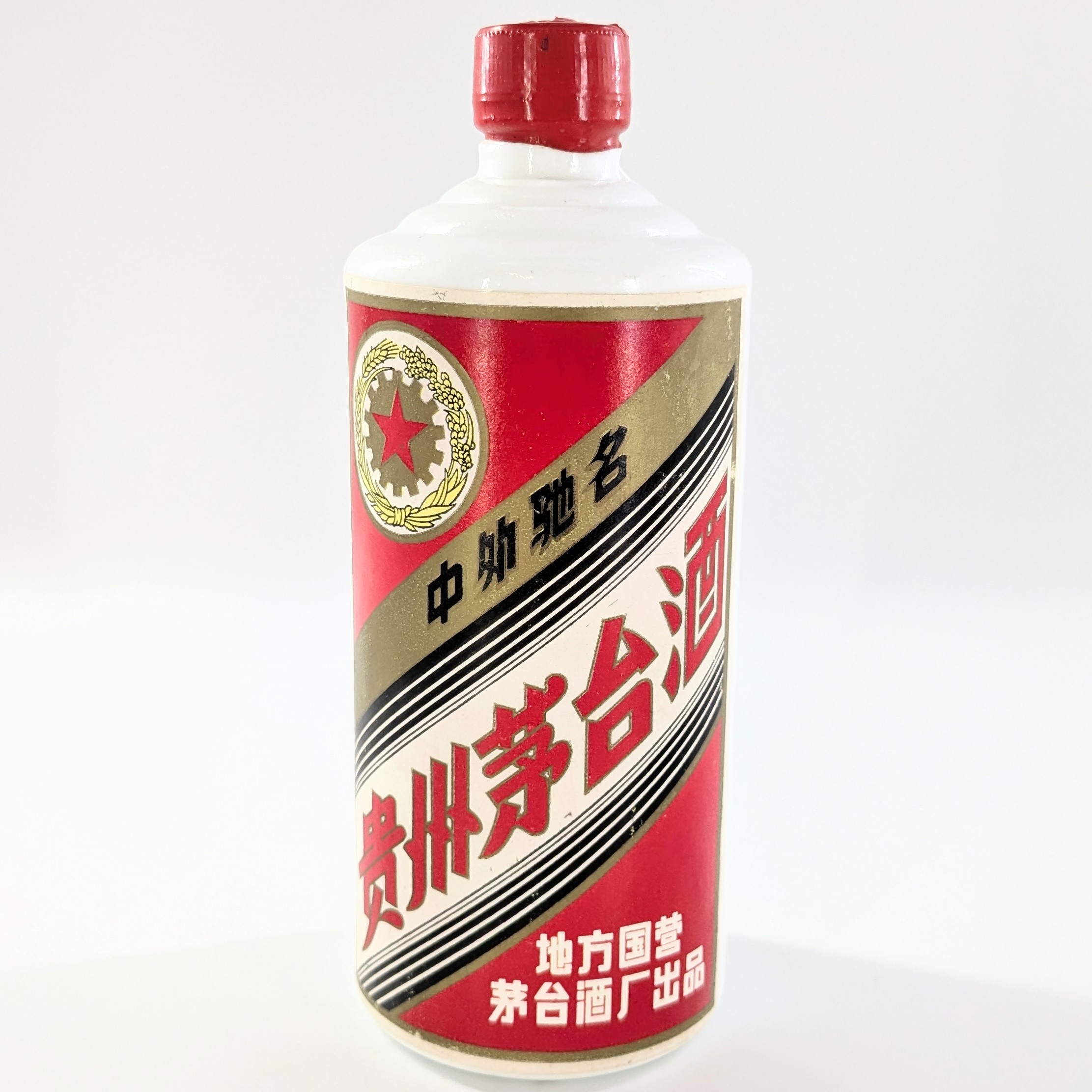 【中古】KWEICHOW MOUTAI 貴州茅台酒 五星麦ラベル 年代不明 1041g 中国酒 白酒 500ml 53%【CN-26】|カイトリNo1店