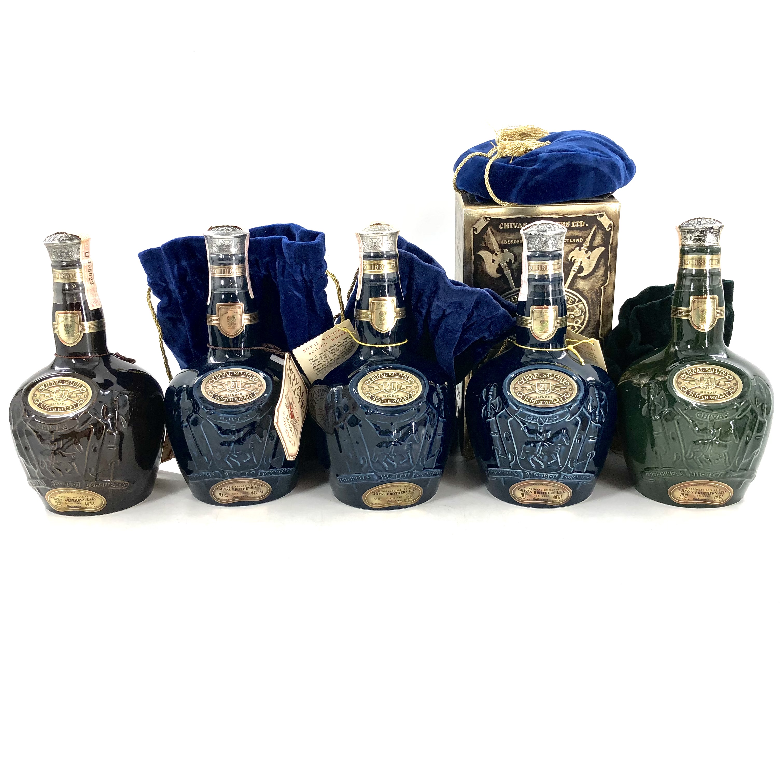 楽天市場】【未開栓】ROYAL SALUTE ロイヤルサルート 21年 茶 陶器