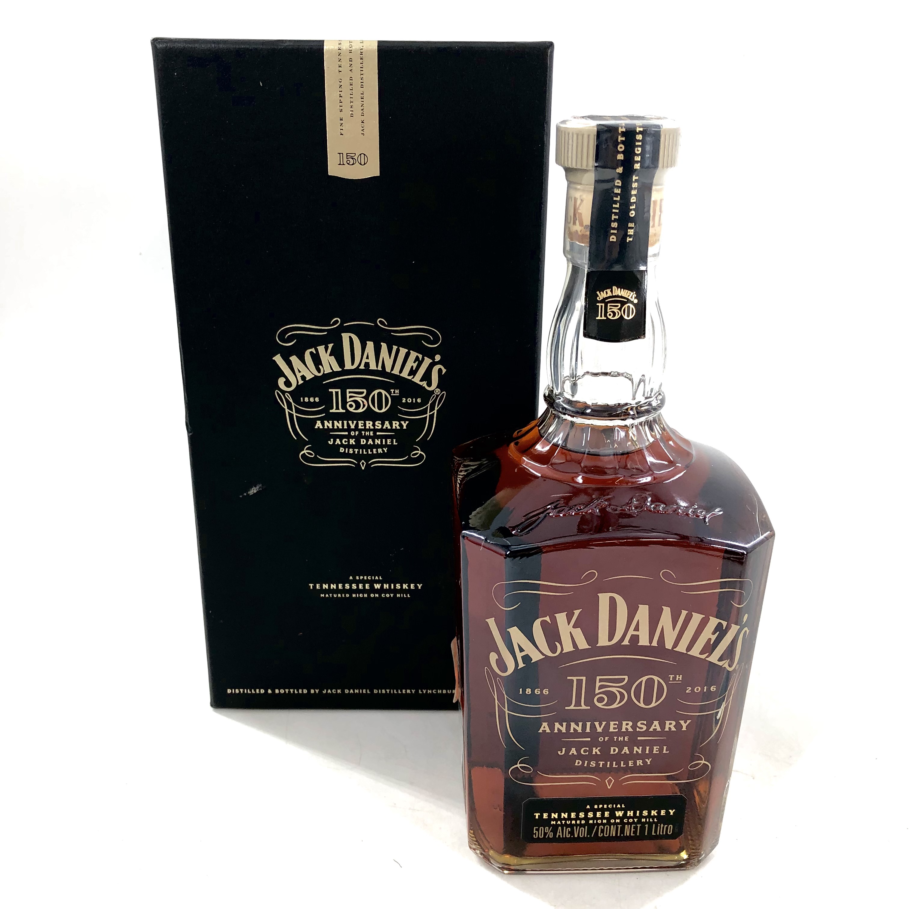 Jack Daniel's ウイスキーオリジナルボックス付き 125周年　未開栓 Jack Daniel's ウイスキーオリジナルボックス付き 125周年 未開