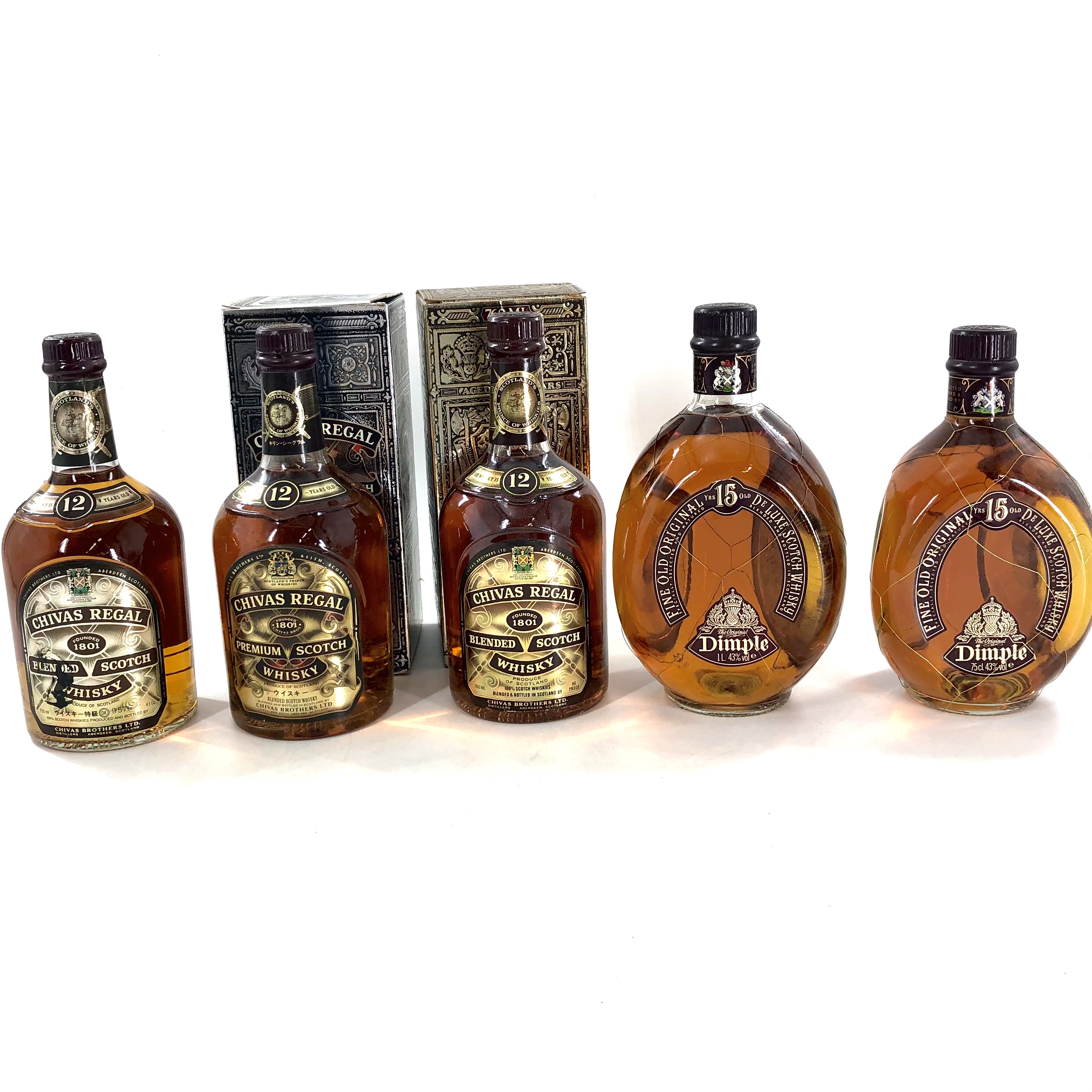 だ*い様 【3点】未開封 古酒CHIVAS REGAL ウイスキー 元箱 1L, CHIVAS REGAL 18年 GOLD SIGNATURE 750ml Chivas Regal 18 Yr