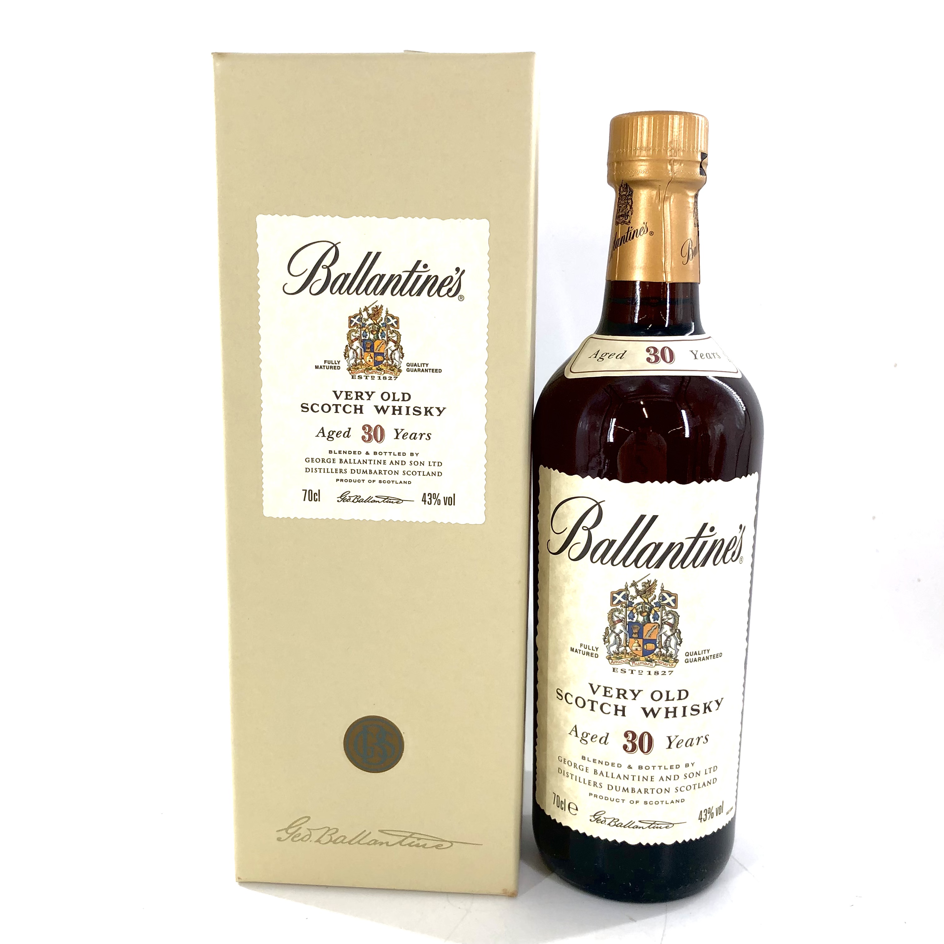 楽天市場】【中古】Ballantine's バランタイン 30年 ブレンデッド