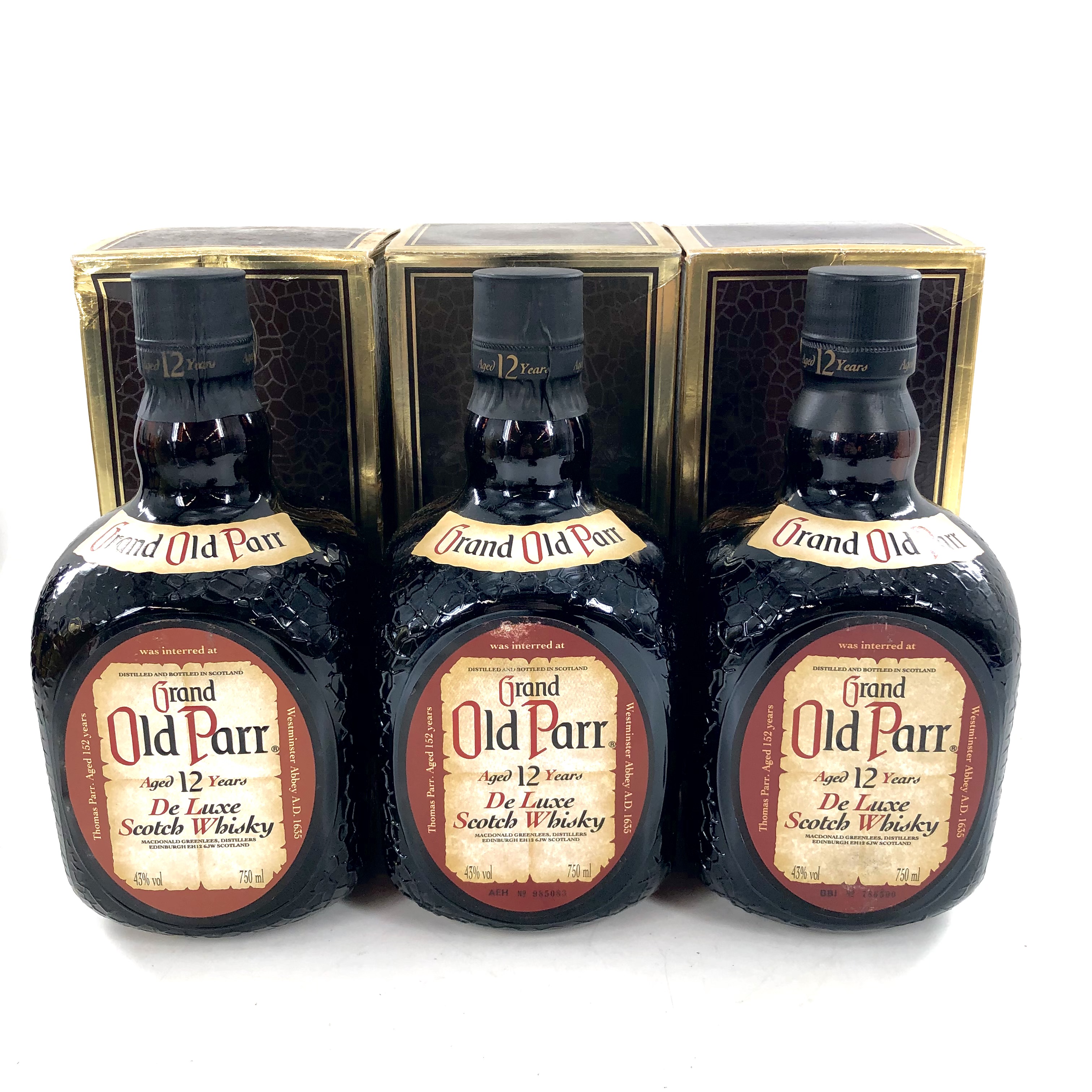 Grand Old Parr 12年スコッチウイスキー 1L 箱付き2 セット① 楽天市場】【箱有】Grand Old Parr オールドパー 12年 1000ml
