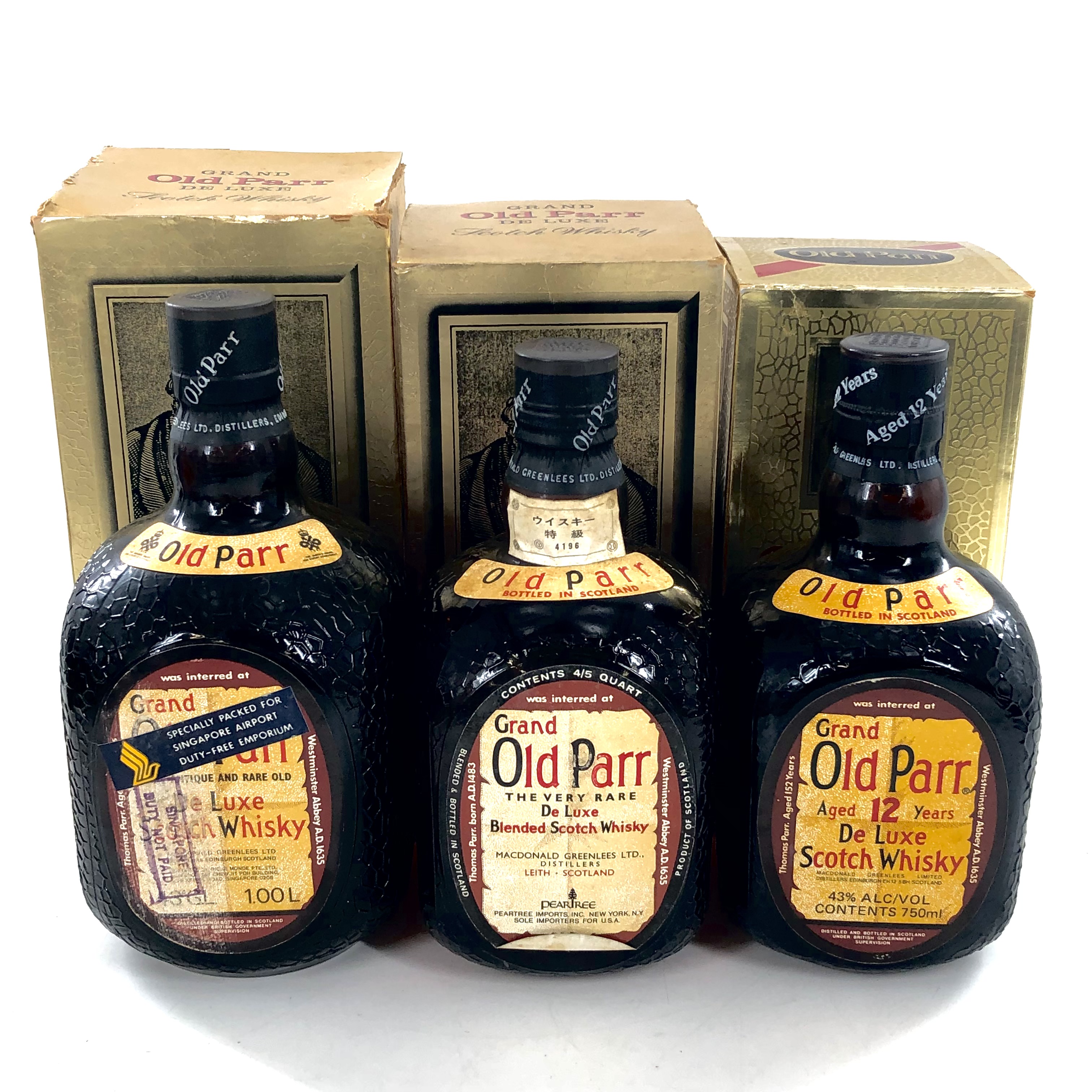 楽天市場】【箱有】Grand Old Parr オールドパー 12年 1000ml