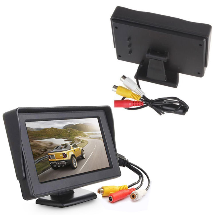 楽天市場 バックカメラセット 4 3インチモニター 超小型防水車載カメラ 簡単取り付け 電源映像一体式ケーブル 正像鏡像切替機能 シガー給電 Omt43b021av37s ファンライフ楽天市場店