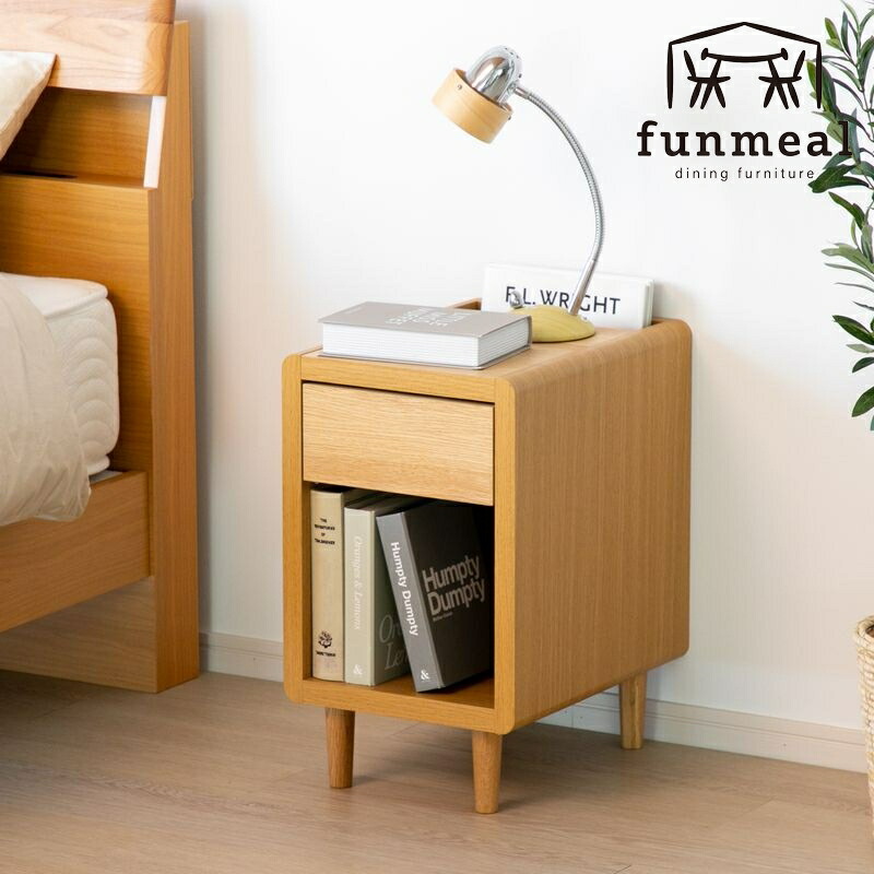 サイドテーブル ベッド ソファー リビング 無垢材 天然木 木製 クリップ 3 30cm 寝室 ベッド横