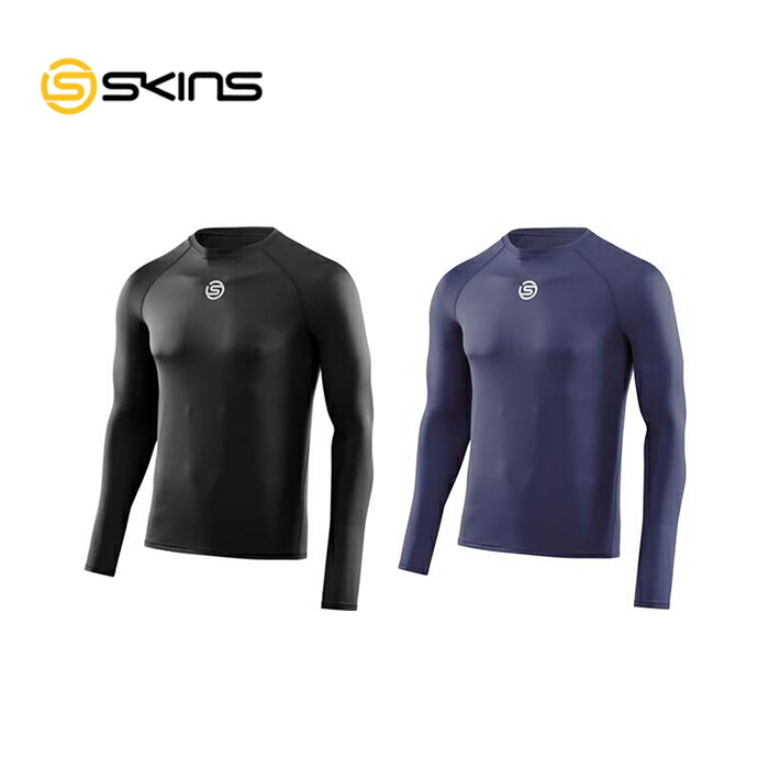 SKINS (スキンズ) 18121110 S-1 MENS LONG SLEEVE 019/ブラック 098/ネイビー