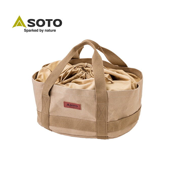【楽天市場】新富士バーナー SOTO 帆布フリーバッグL ST-6401L | ソト アウトドア用品 キャンピング用品 キャンプ バーベキュー