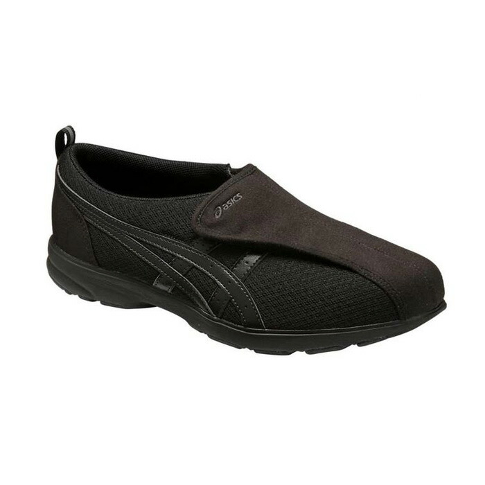 アシックス ASICS ライフウォーカー 307 FLC307-9090 22cm 幅広 2E/3E ブラック スニーカー