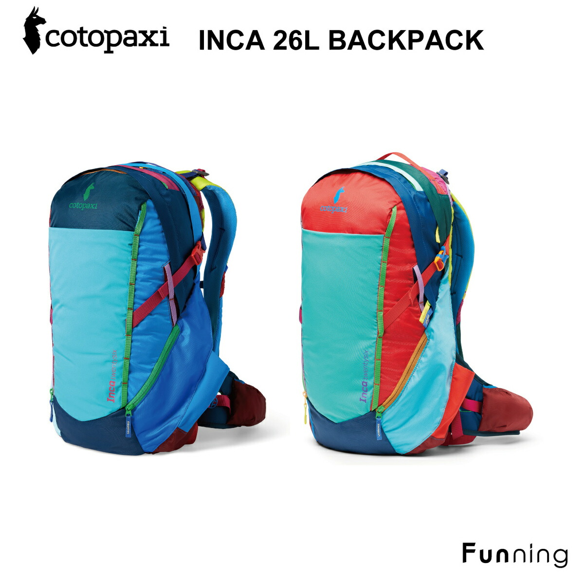 【楽天市場】コトパクシ Cotopaxi INCA 26L BACKPACK DelDia バックパック リュック バッグ トレッキング 登山