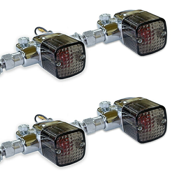 楽天市場】【602】 角型 ヨーロピアン ウインカー クリア 4個セット