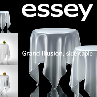 楽天市場 送料無料 Essey エッセイ グランド イリュージョン 一回り大きなサイド テーブル カラー ３色 Grand Illusion Sidetable 衝撃的デザイン インテリア ショップ Funny