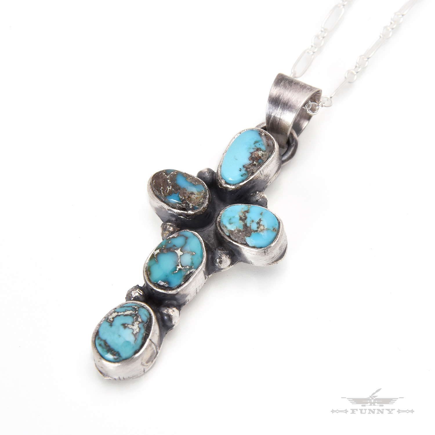 楽天市場】【FUNNY公式ストア】 ナバホ族 ターコイズ ペンダント