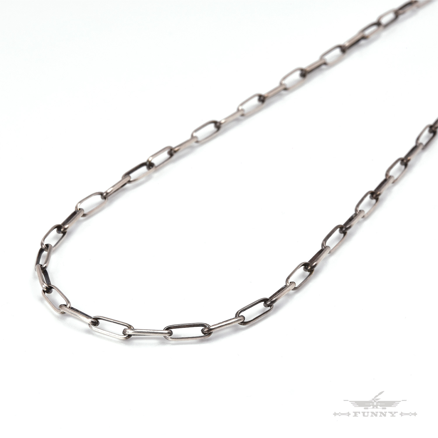 【FUNNY公式ストア】 ナバホ族 シルバーチェーン ネックレス [60cm] ナバホチェーン スターリングシルバー シルバー925 プレゼント インディアンジュエリー アクセサリー ネックレス メンズ レディース シルバーアクセサリー ファニー｜FUNNY公式ストア 店