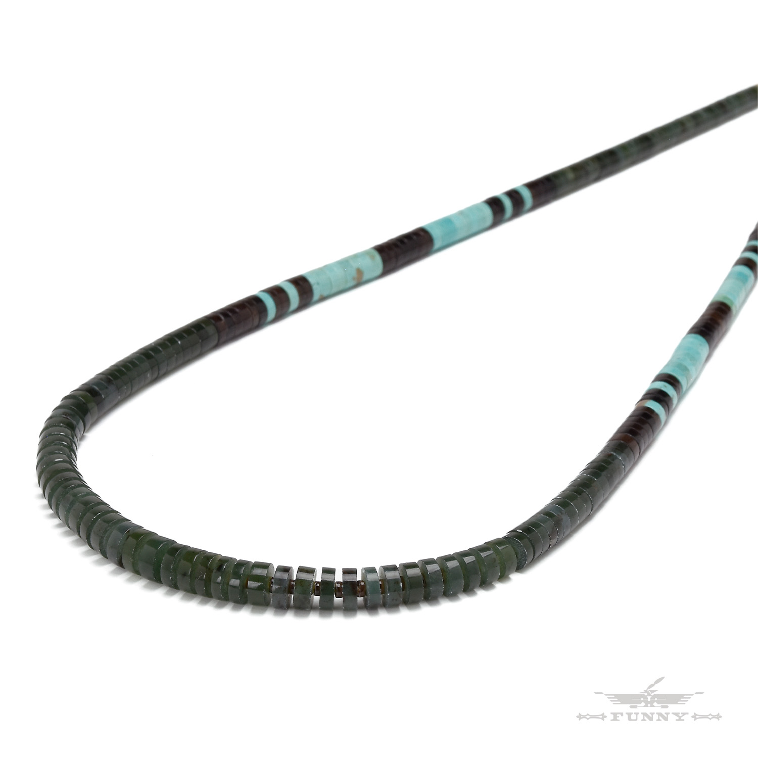 VINTAGE サントドミンゴ　極太　ヒシネックレス　925　ナバホ　とんぼ玉 VINTAGE サントドミンゴ 極太 ヒシネックレス 925 ナバホ とんぼ