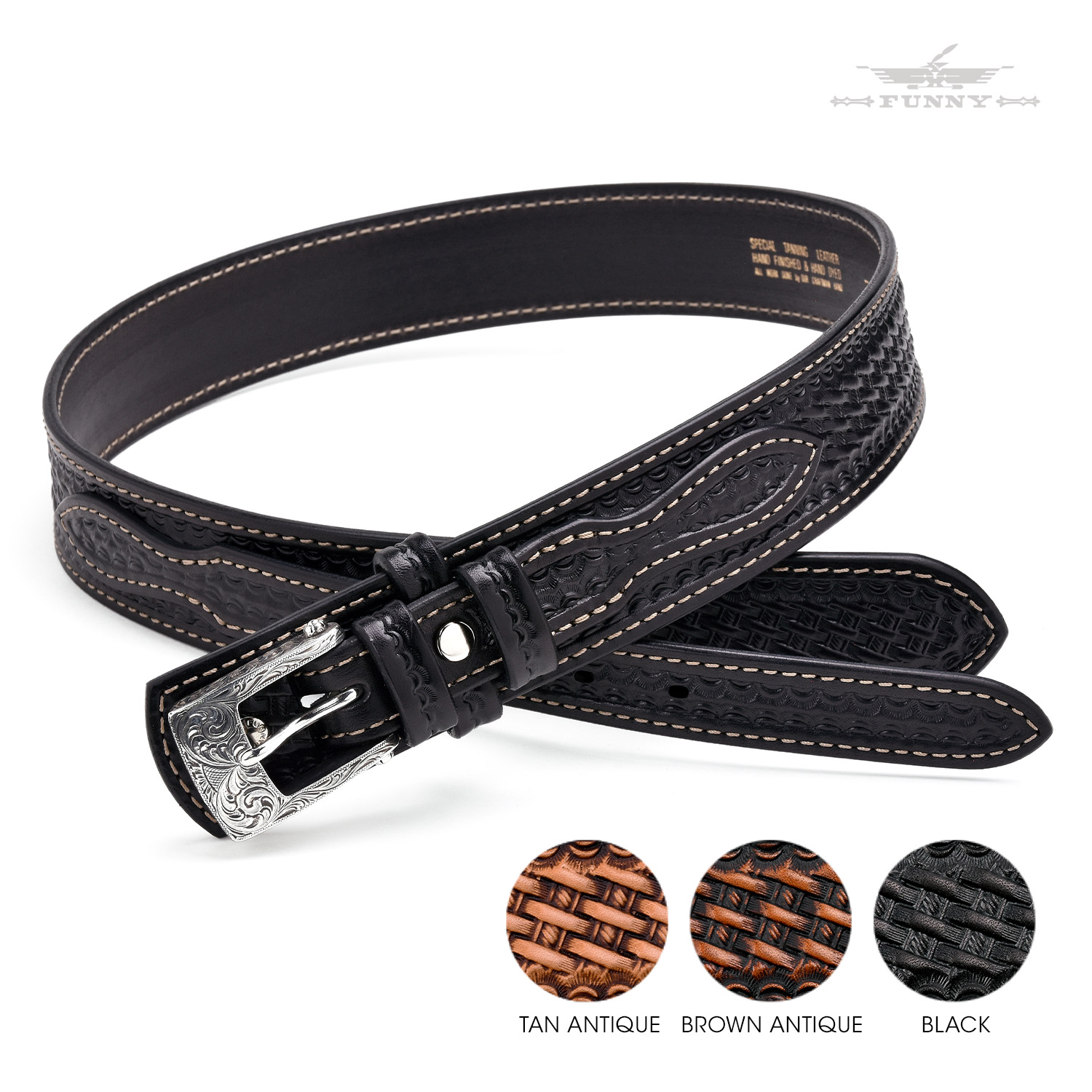 楽天市場】【FUNNY公式ストア】 ☆JUSTIN☆1-3/8”-1”KingsLand Belt