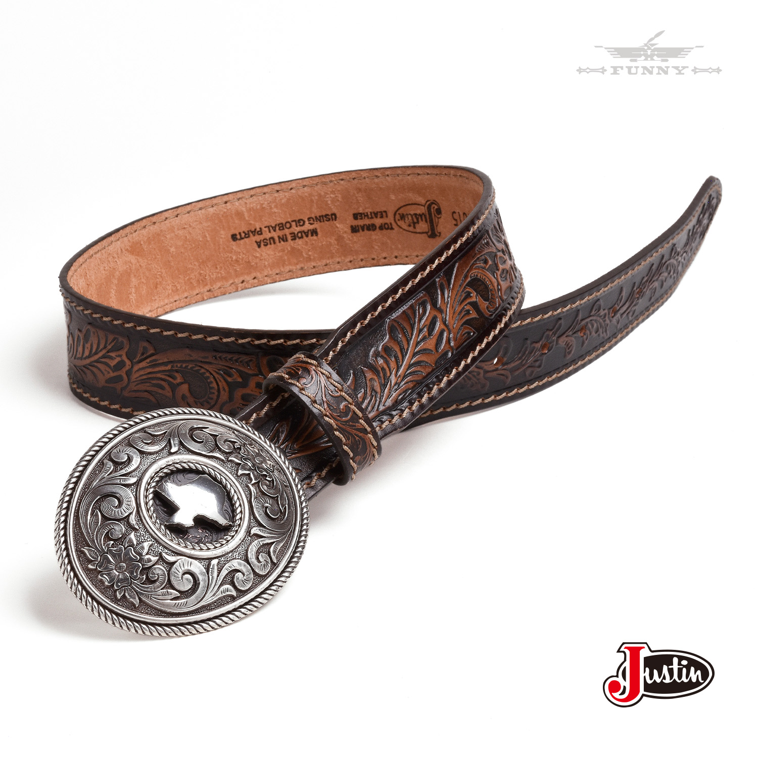 楽天市場】【FUNNY公式ストア】 ☆JUSTIN☆1-3/8”-1”KingsLand