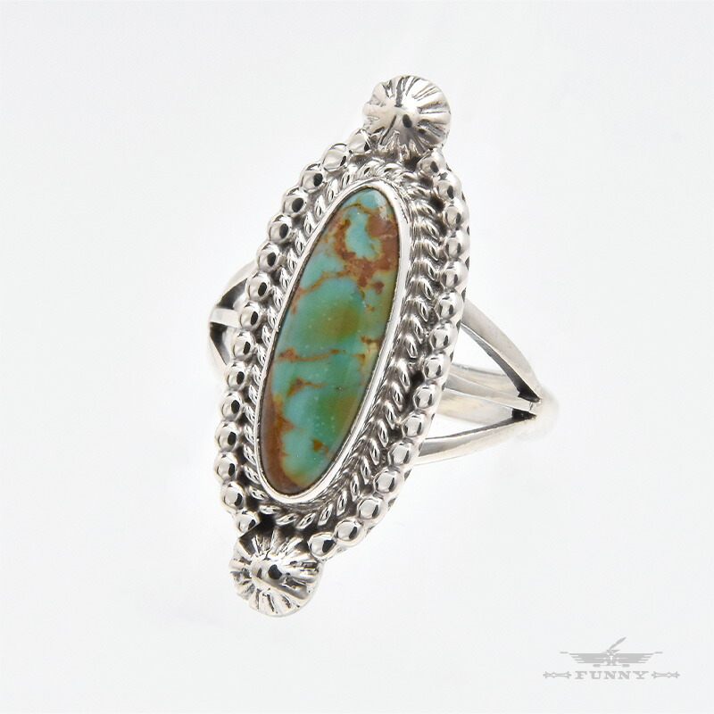 楽天市場】【FUNNY公式ストア】 ナバホ族 ターコイズ リング [サイズ