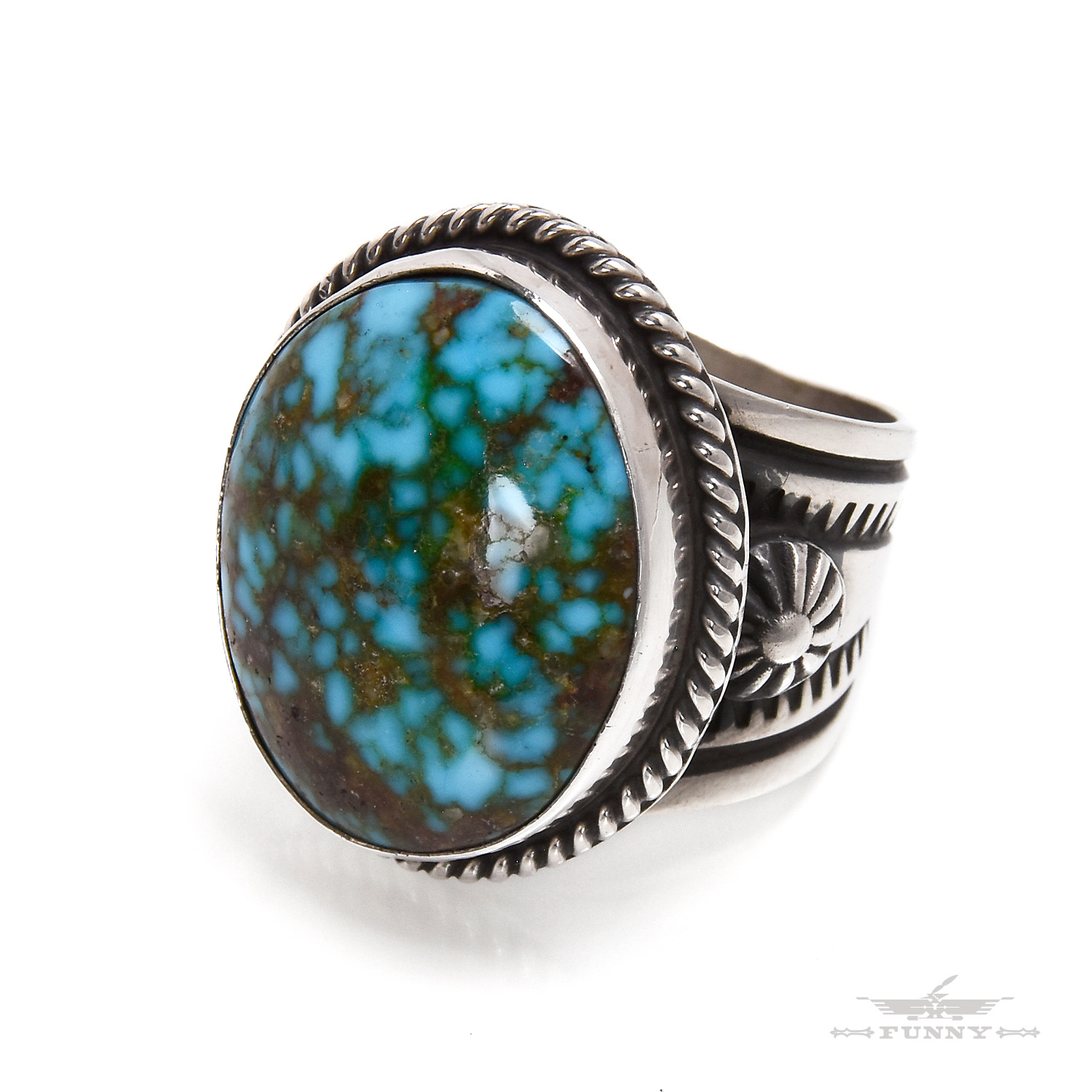 楽天市場】【FUNNY公式ストア】 ナバホ族 ターコイズ リング