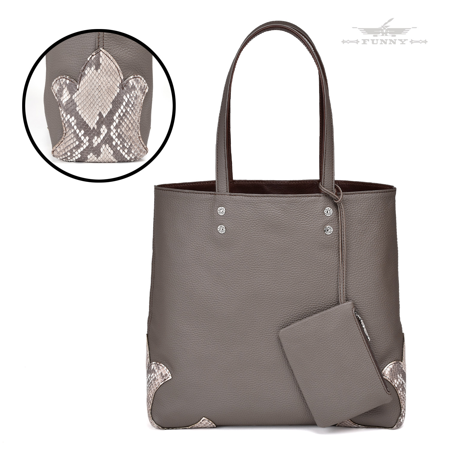 早い物勝ち最安値【GRANCY】 ヴィンテージライクレザーバッグ GRANCY（グランシー）の「【GRANCY】Vintage like leather bag