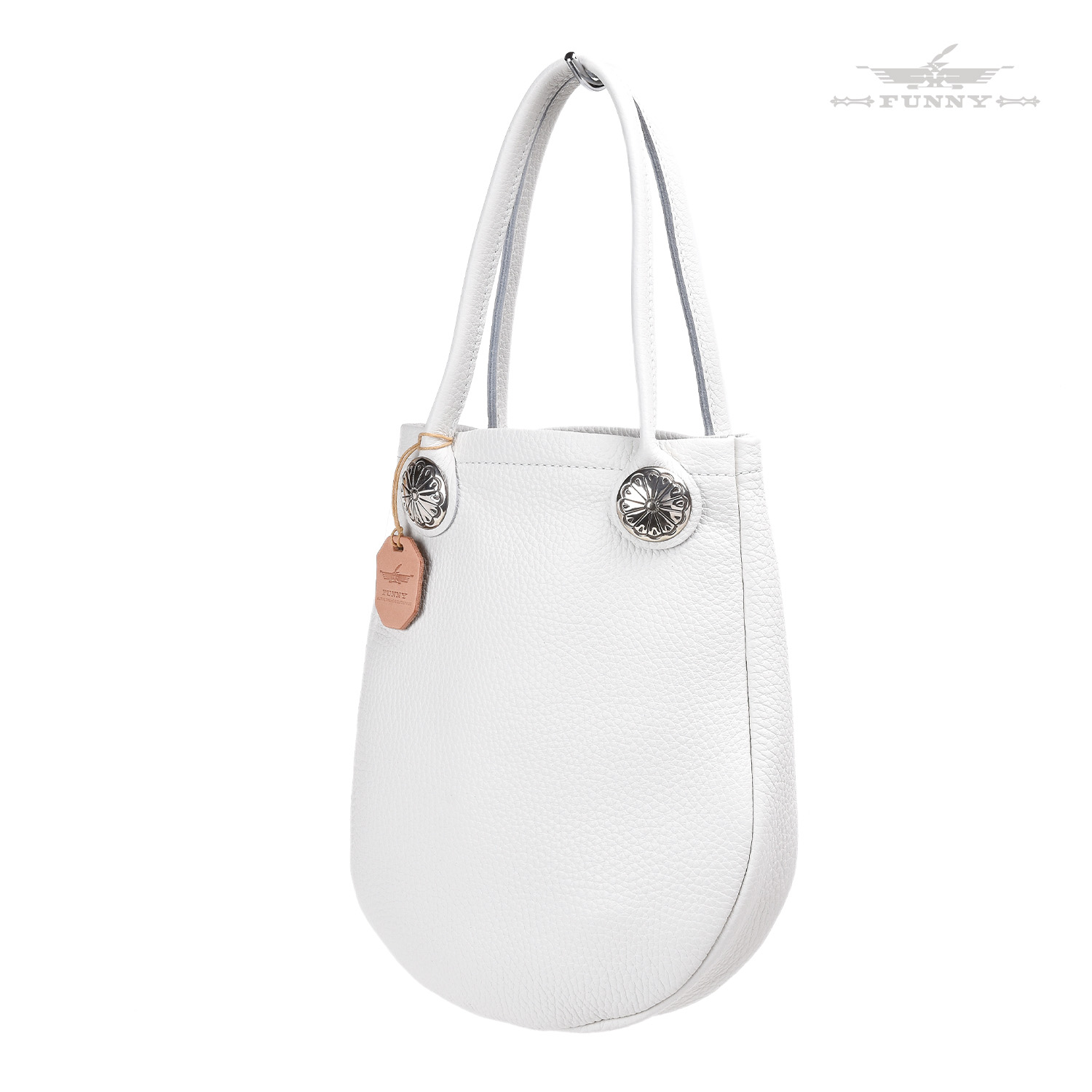 楽天市場】【FUNNY公式ストア】 ラウンドトート ヴィンテージレザー