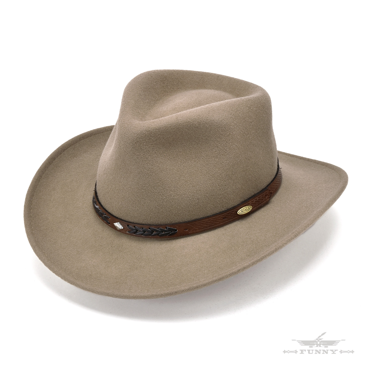 GAVIAL ウール・フェルトハット ブラウン GAVIAL ウール・フェルトハット ブラウン クラッシャブル