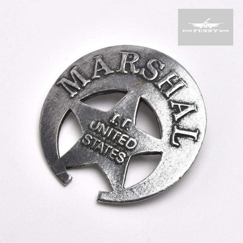 アメリカ合衆国マーシャルバッジ　実物 楽天市場】【FUNNY公式ストア】 USAピンバッチ マーシャル ドッジ