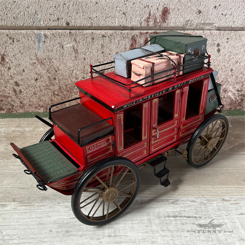【FUNNY公式ストア】Berkeley Designs ヴィンテージカー フィギュア ステージコーチ [Vintage Car Figure \