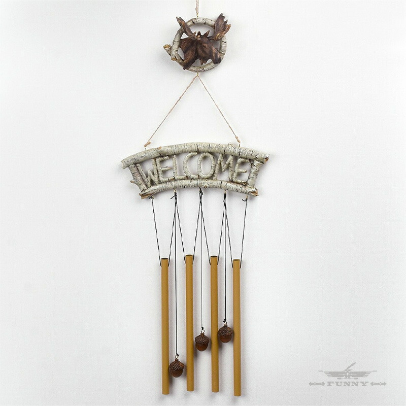 【FUNNY公式ストア】The Prairie Schooner ヘラジカ ウィンドチャイム [MOOSE WIND CHIME／＃5035] ツリーチャイム インテリア ウエスタン カウボーイ インテリア雑貨 誕生日 プレゼント ギフト FUNNY