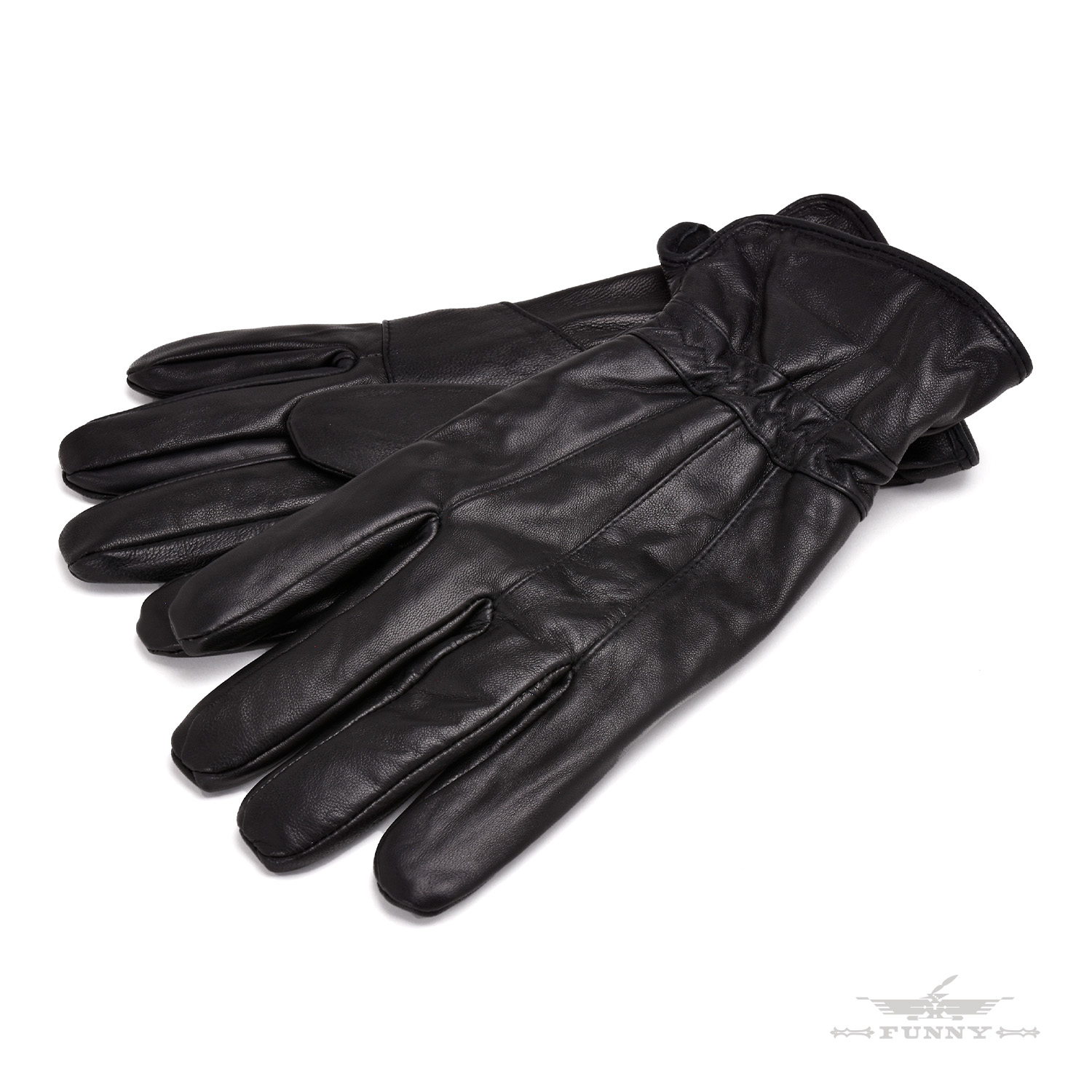 【FUNNY公式ストア】 DORFMAN PACIFIC CO. ラムスキングローブ【STRAPHANGER G17-BLK】ブラック 本革 手袋 羊革 仔羊革 レザー 防寒 ファッション グローブ 中綿 裏地付き 高機能中綿素材 3M THINSULATE FUNNY ファニー
