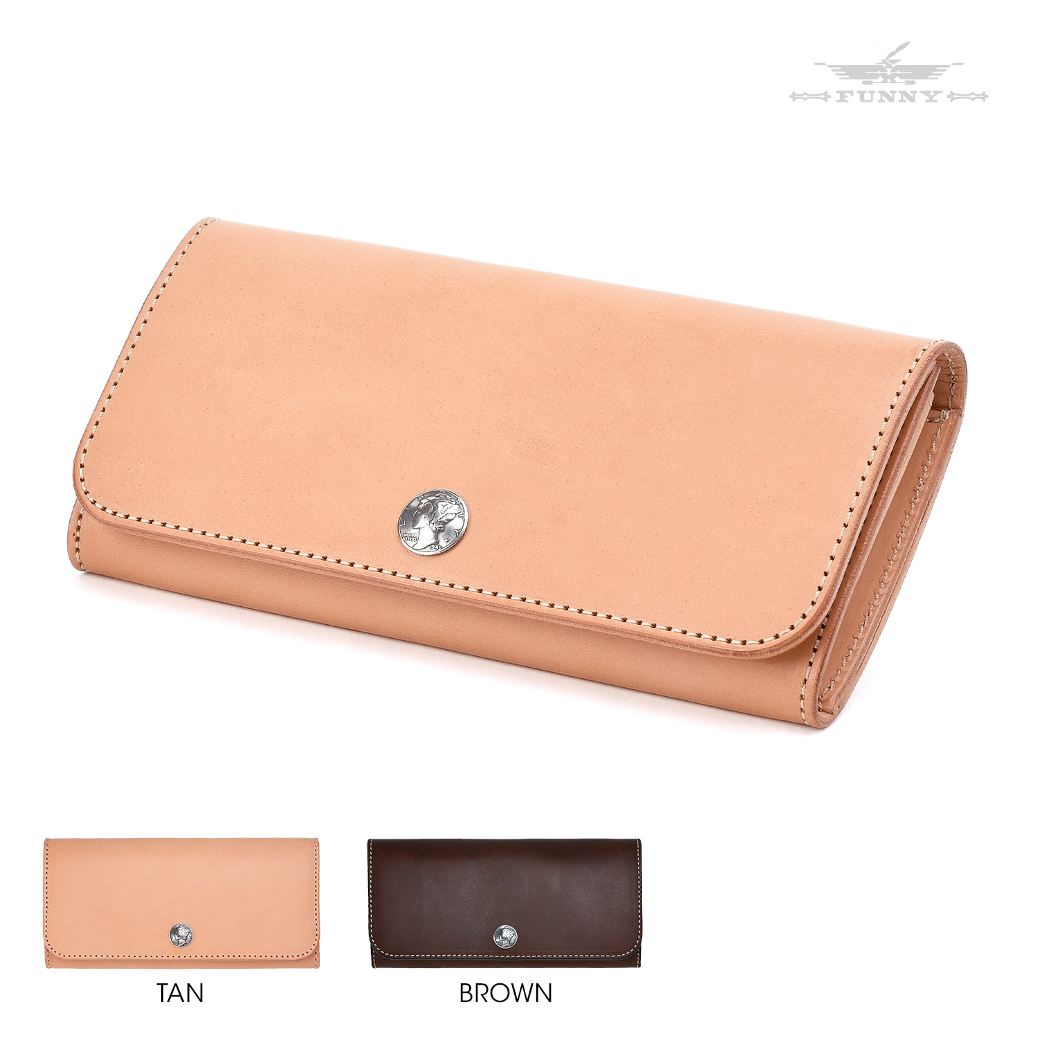 未使用級✨FUNNY ファニー ポロサス STALLION スタリオン 長財布 未