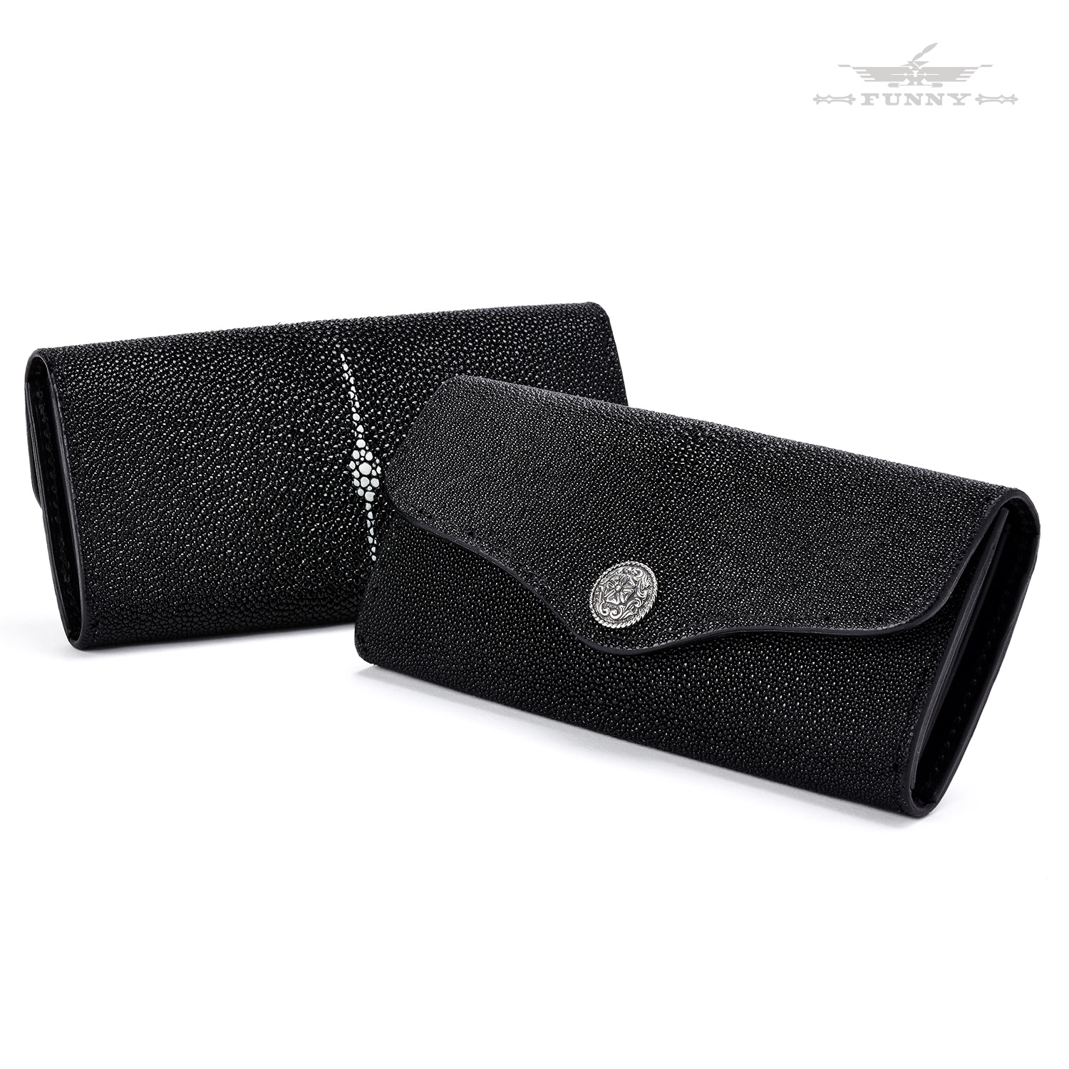 楽天市場】【FUNNY公式ストア】 財布 ワニ革 スマートポケット