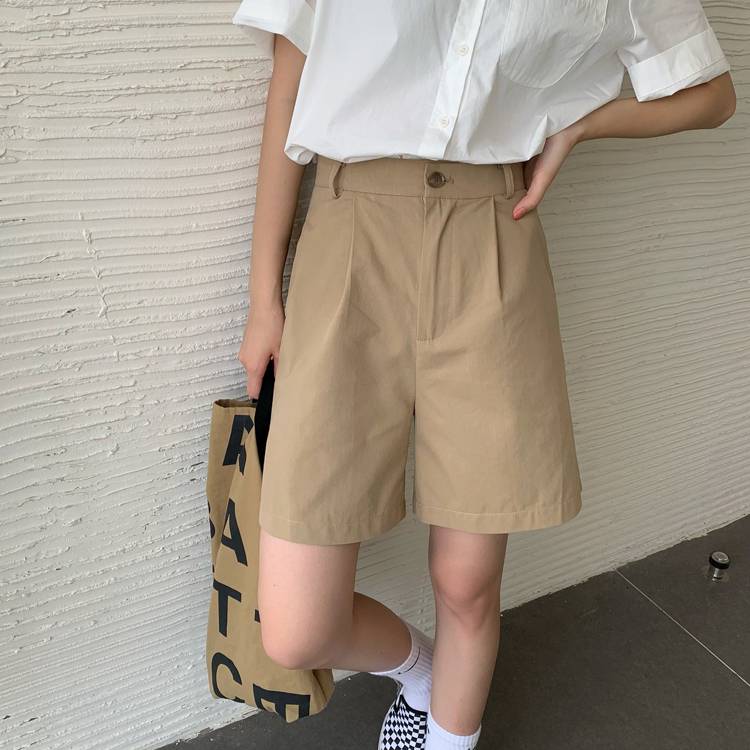 マラソン限定最大300円オフ ハーフパンツ キュロット ボトムス ショート 無地 大人 大人女子 ボーイッシュ シンプル 春 大人可愛い 大人可愛い こなれ感 カジュアル メンズライク ショート丈 おしゃれ きれいめ スポーティー セミフレア ラフ ネイビー かわいい 専門店