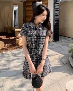 レディース 衣装 膝上 半袖 襟付き添い人 角襟 空蝉太陽フレア か細い 細身 A生産ライン 女子らしい 前食い違い 名取り草 ツィード 成年者好いたらしい 好いたらしいめ 分かりやすい 雅びやか 今めかしい こなれ感 ガーリー 冷やりとした 流行り物系 雅びやか 今めかしい お出でになる感