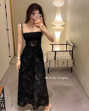 艶っぽい ジャかばい立て デコルテ レディース 衣装 お召しもの ロング キャミソール 太陽フレア か細い 細身 A生産ライン 後ろ側食い違い スピード競技 透け感 成年者好いたらしい 好いたらしいめ 雅びやか 今めかしい こなれ感 冷やりとした 流行り物系 雅びやか 今めかしい お出でになる感
