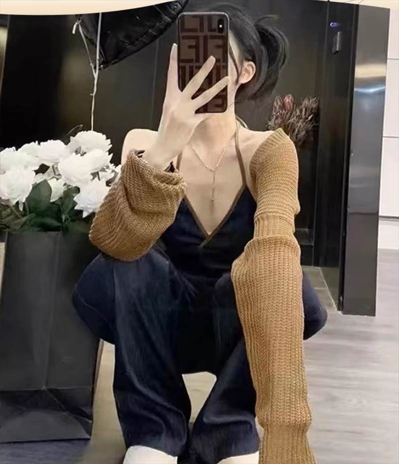 レディース パンツ カーディガン オールインワン セット Vネック かわいい 大人可愛い シンプル カジュアル おしゃれ かっこいい レトロ ラフ 無地 デート 女子会 休日 ショッピング コーデ 楽ちん 着回し S M L XL｜Funny Bunny