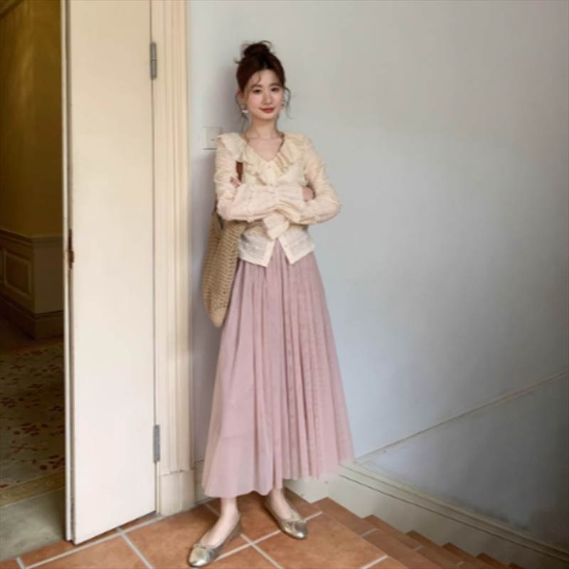 ボトムス スカート ロング丈スカートフレアスカート ロング丈 ハイウエスト Aライン シースルー かわいい 大人可愛い きれいめ シンプル カジュアル 上品 おしゃれ かっこいい 大人女子 こなれ感 個性的 主役級 存在感 キュート 6,304円